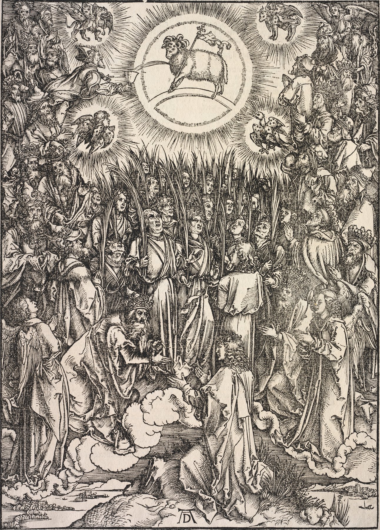 The Adoration of the Lamb, from The Apocalypse by Albrecht Dürer, 1511, The Cleveland Museum of Art