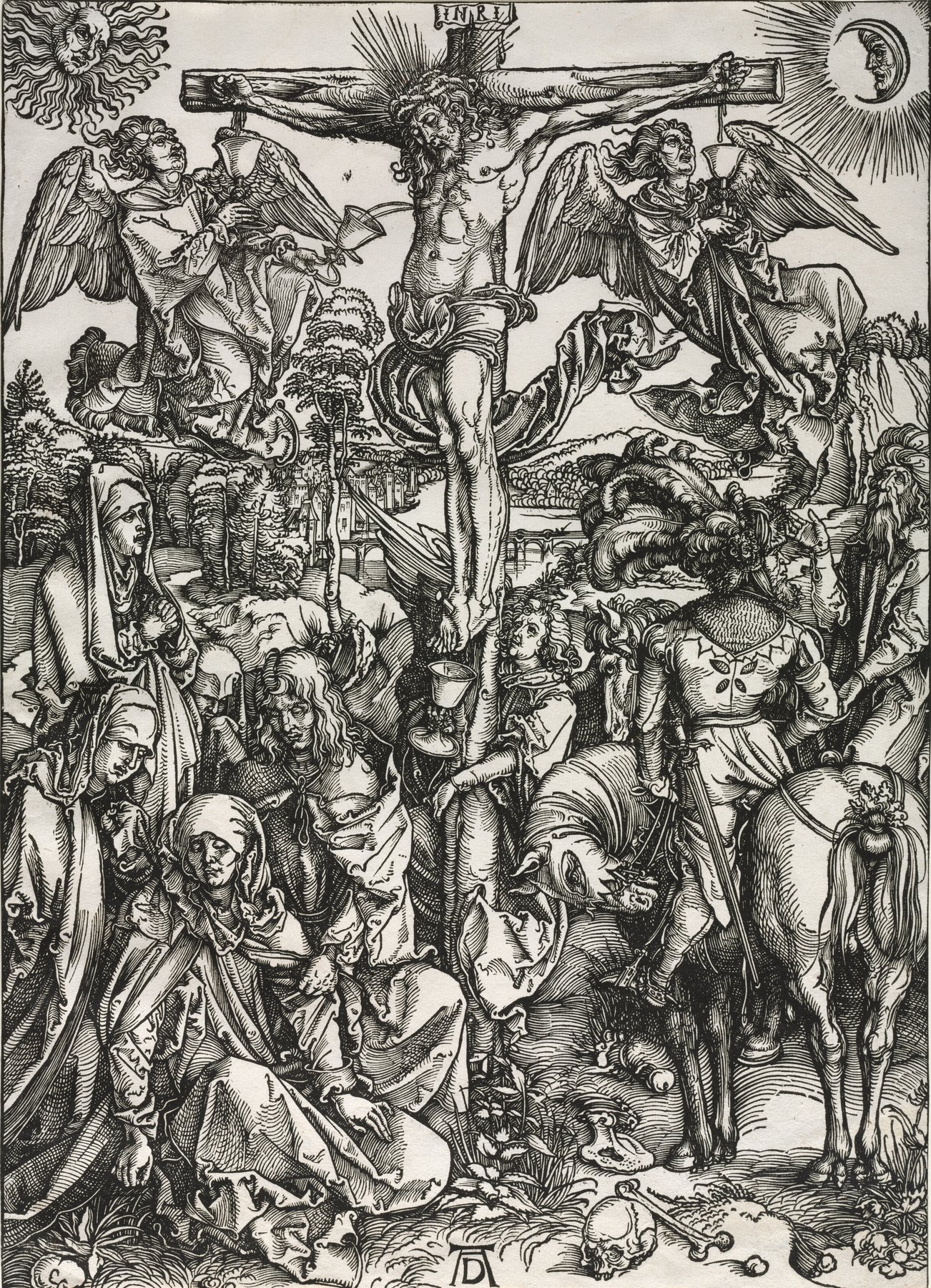 The Crucifixion, from The Large Passion by Albrecht Dürer, 1497–98, The Cleveland Museum of Art