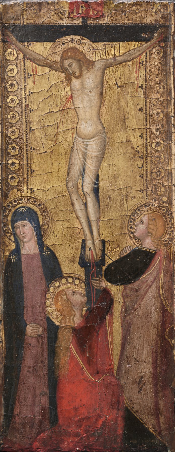 The Crucifixion by Andrea da Firenze, c. 1360s, Cleveland Museum of Art