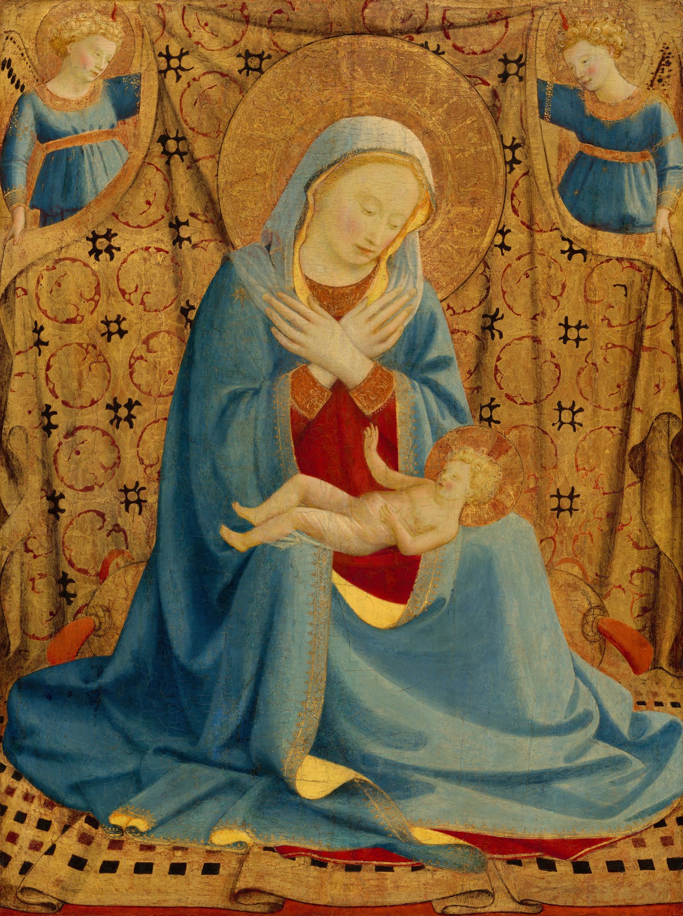 The Madonna of Humility by Fra Angelico, c. 1430, National Gallery of Art, Washington