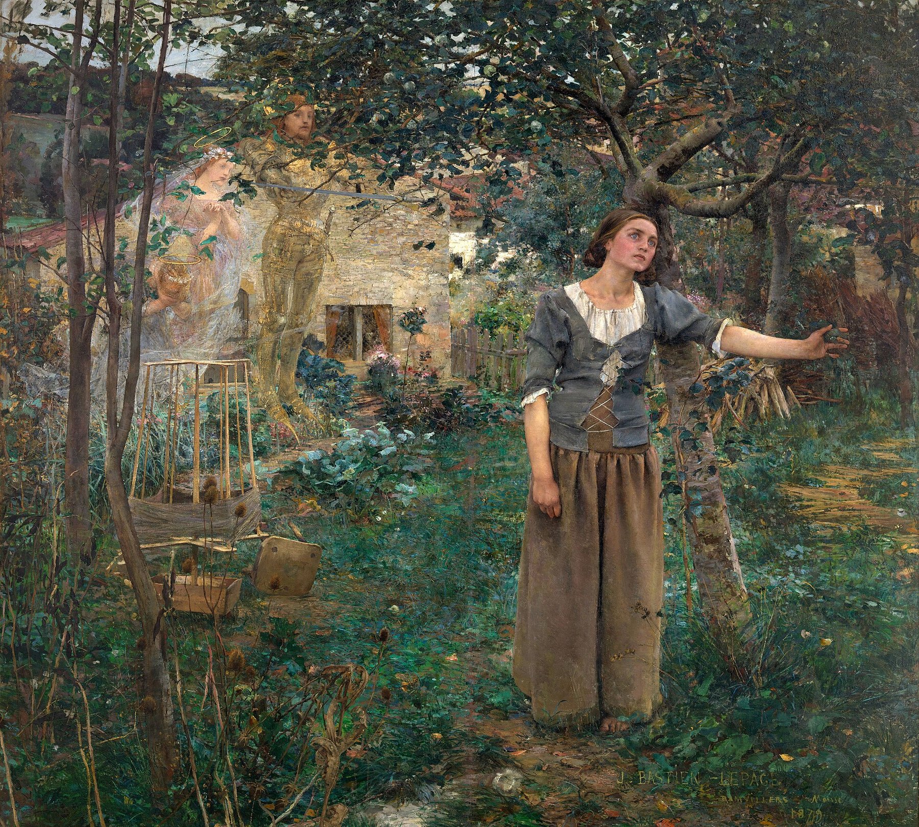 Joan of Arc by Jules Bastien-Lepage, 1879, The Metropolitan Museum of Art, New York