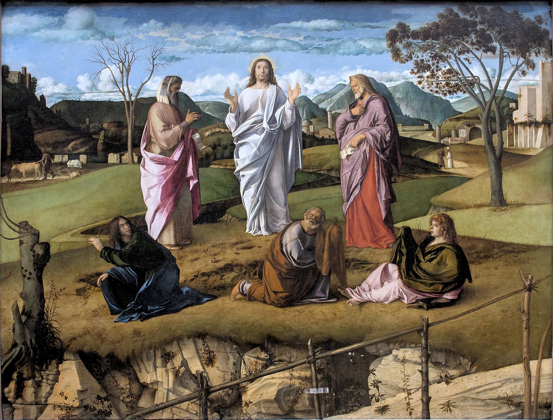 The Transfiguration by Giovanni Bellini, c. 1478–1479, Museo e Real Bosco di Capodimonte, Naples