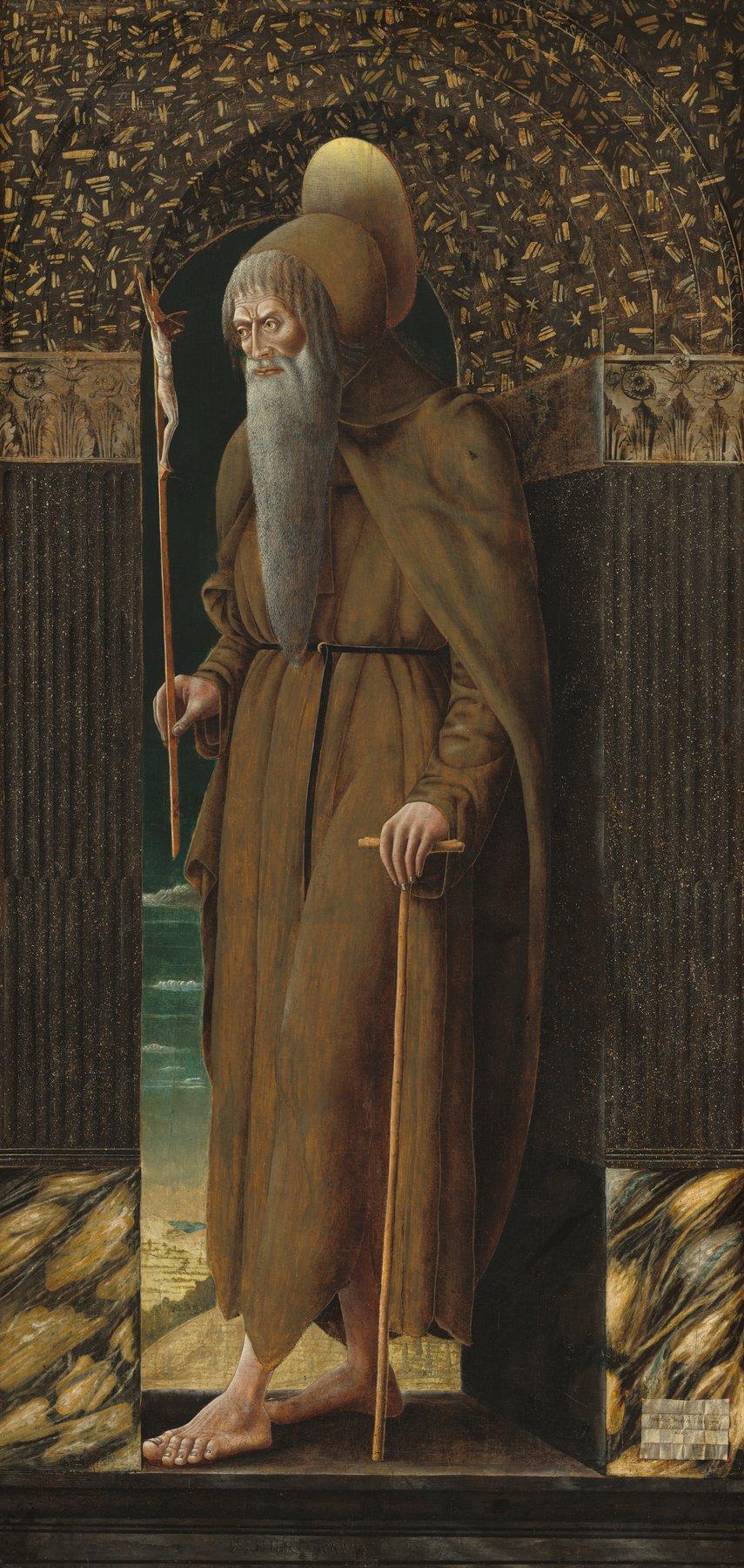 Saint Jerome by Francesco Benaglio, c. 1470/1475, National Gallery of Art, Washington