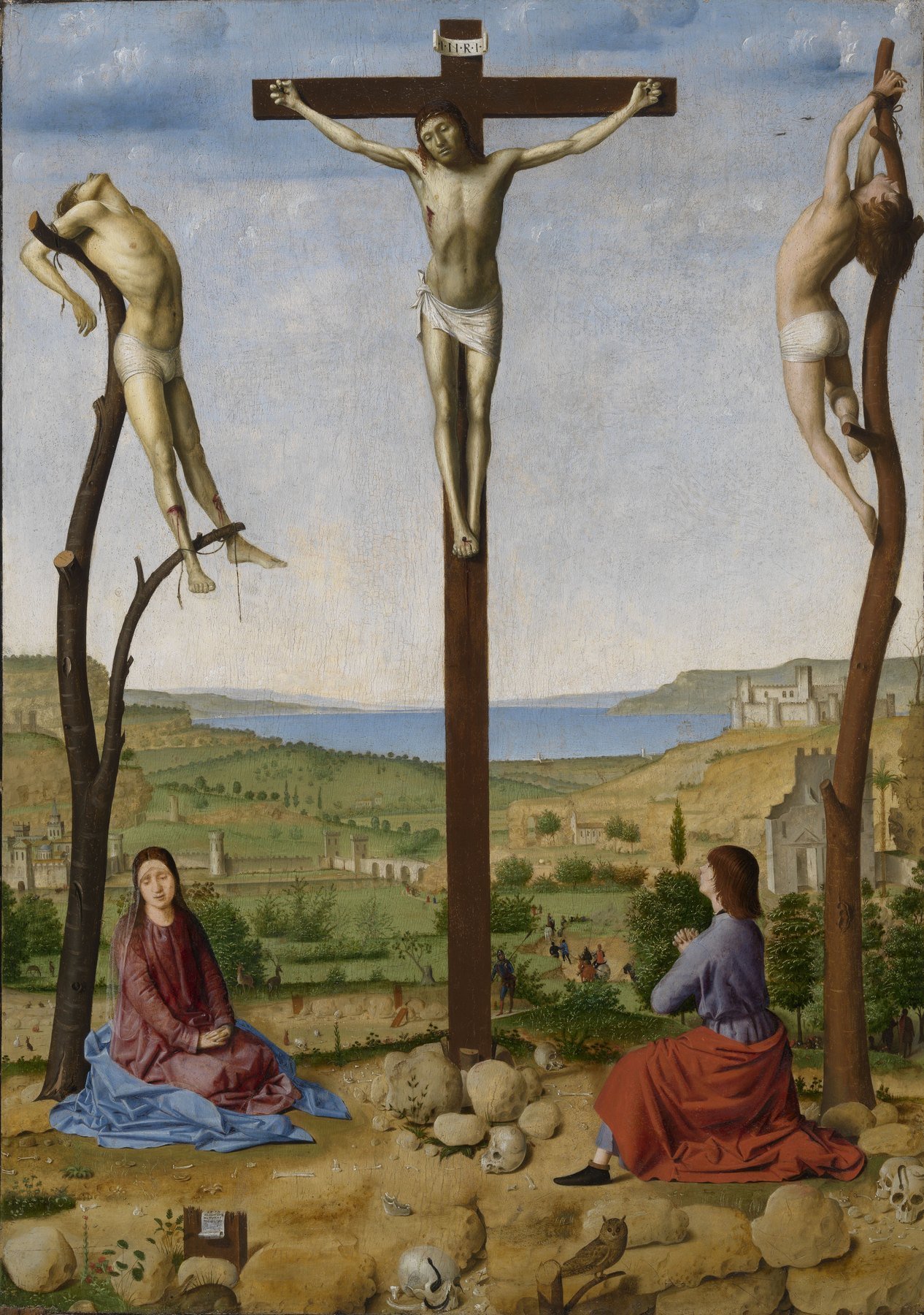 Calvary — Antonello da Messina