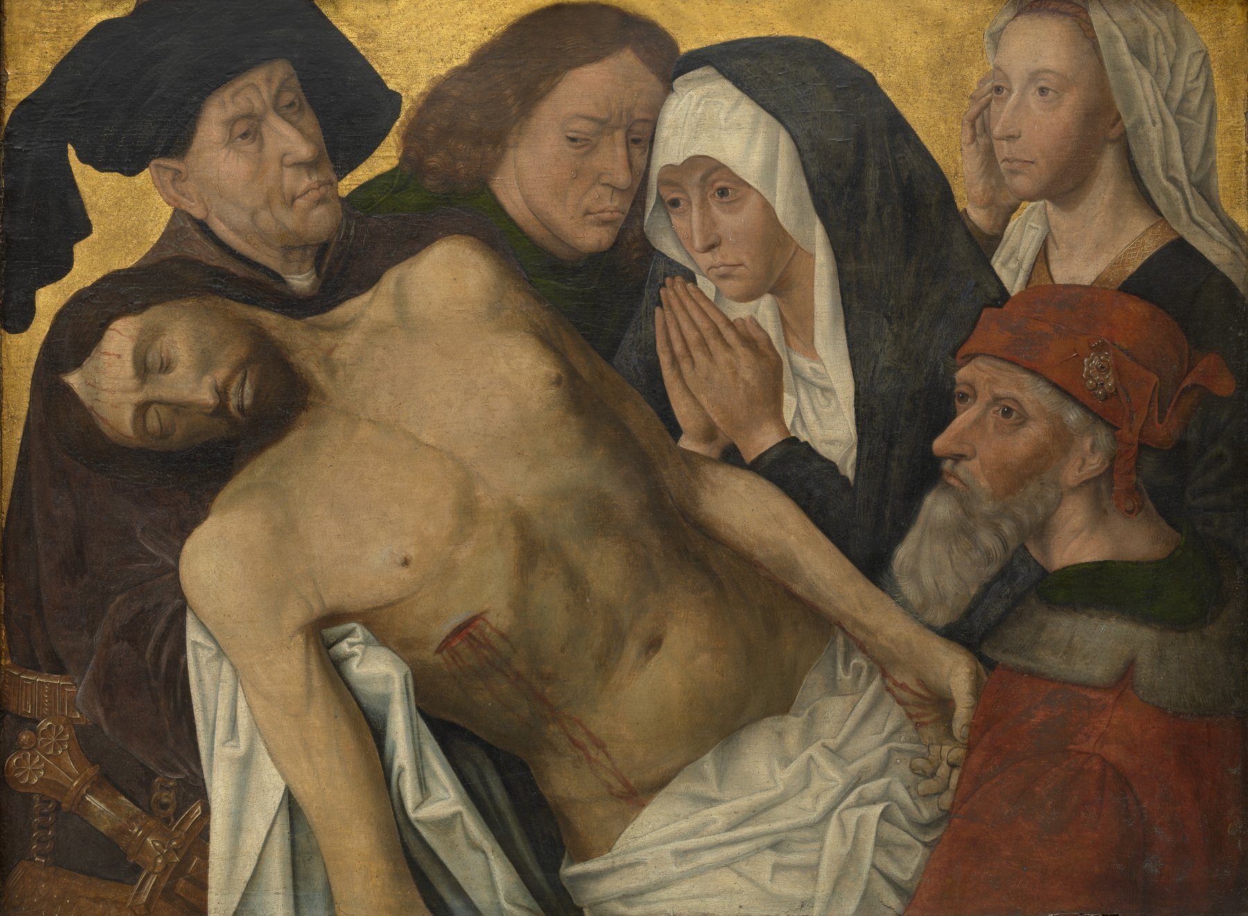 The Lamentation of Christ — Circle of Hugo van der Goes