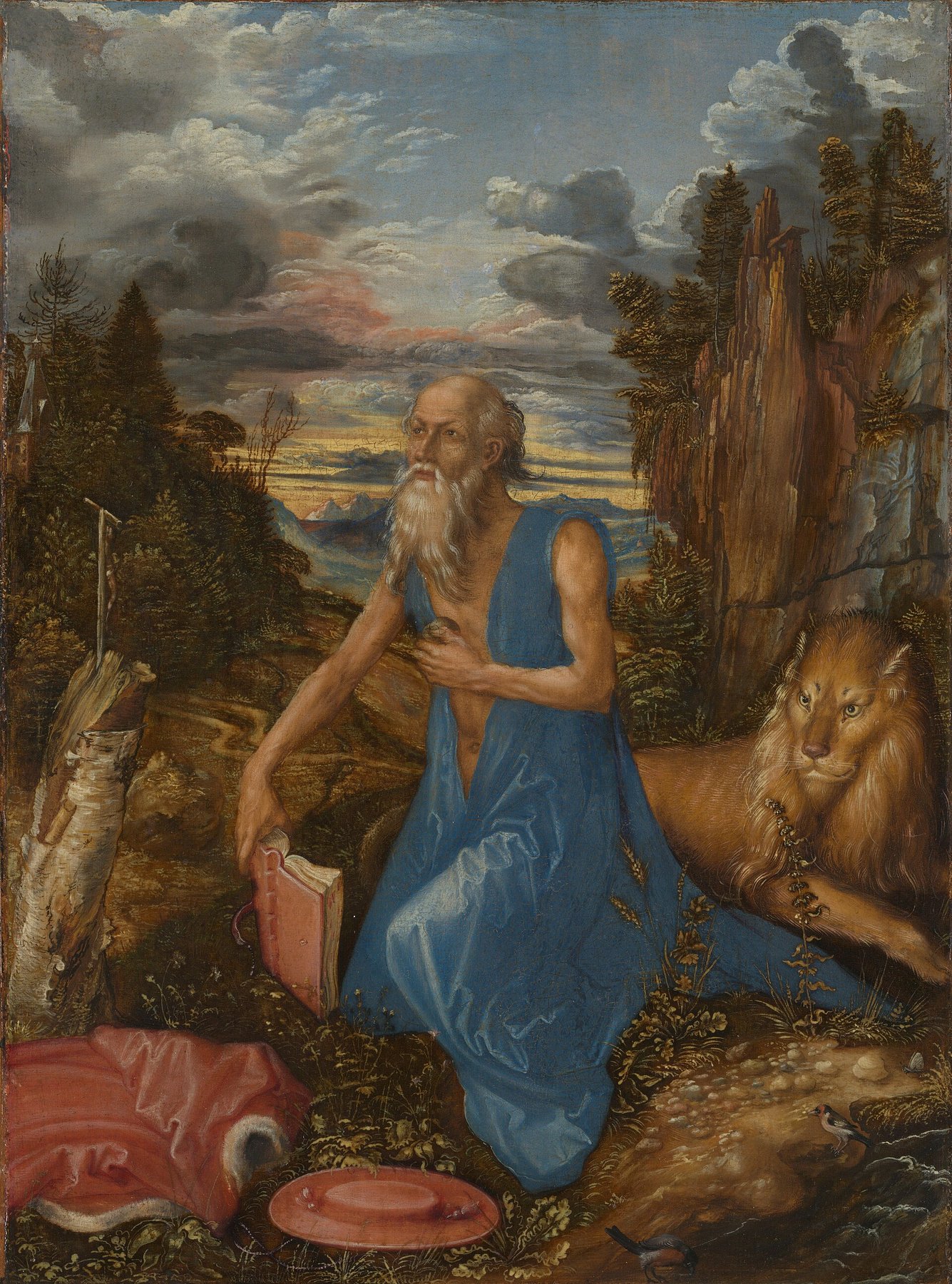 Saint Jerome in the Wilderness by Albrecht Dürer, 1496, The National Gallery, London