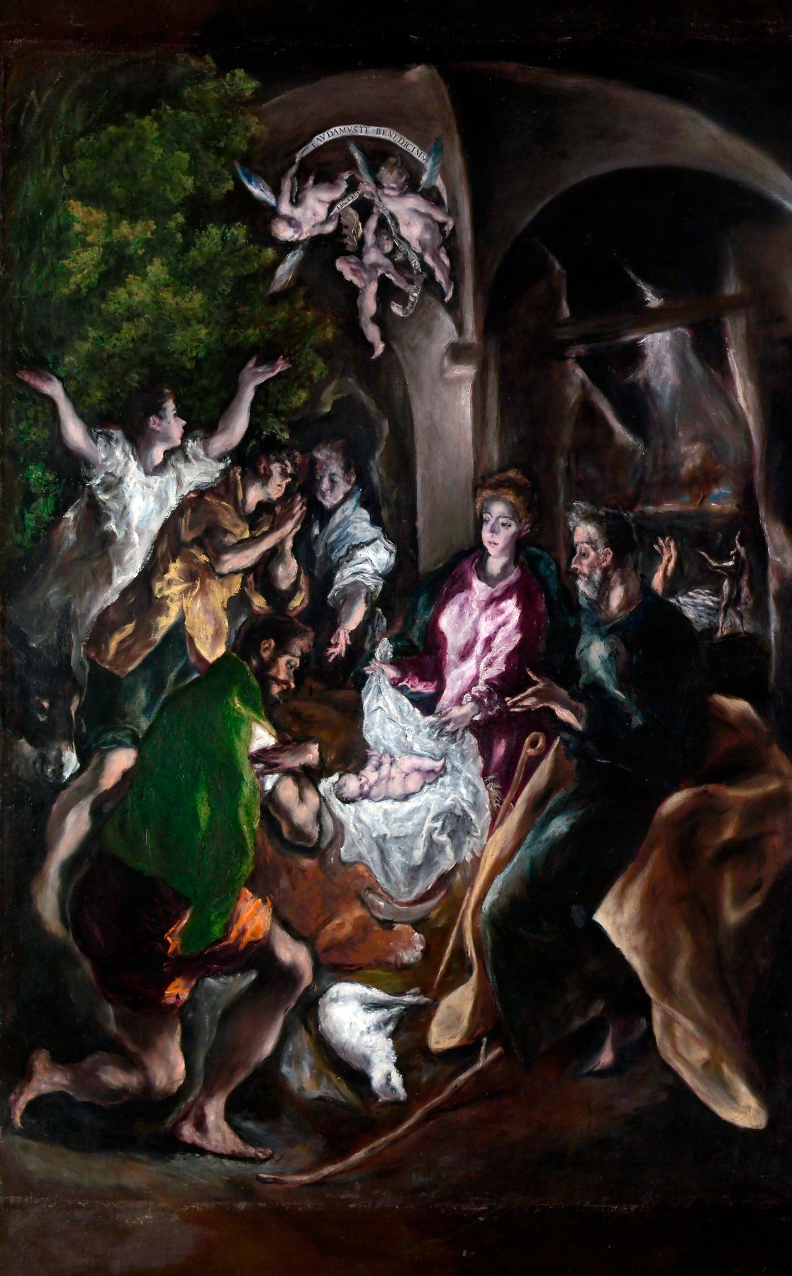 The Adoration of the Shepherds by El Greco, c. 1605–1610, The Metropolitan Museum of Art, New York