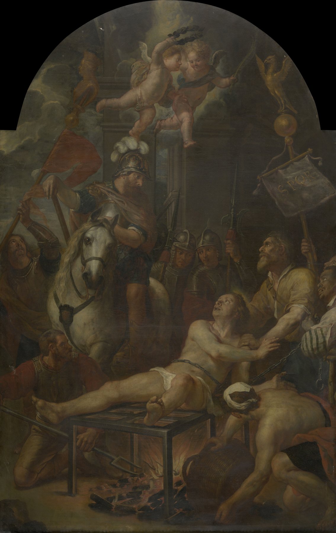 The Martyrdom of St Lawrence by Gaspar de Crayer, c. 1640, Museum voor Schone Kunsten (MSK), Ghent