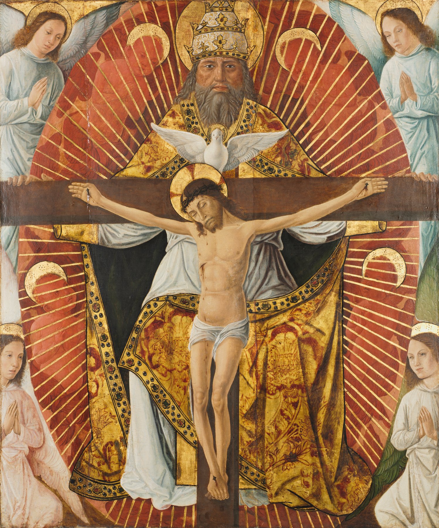 The Trinity by Laurent Girardin, c. 1460, The Cleveland Museum of Art