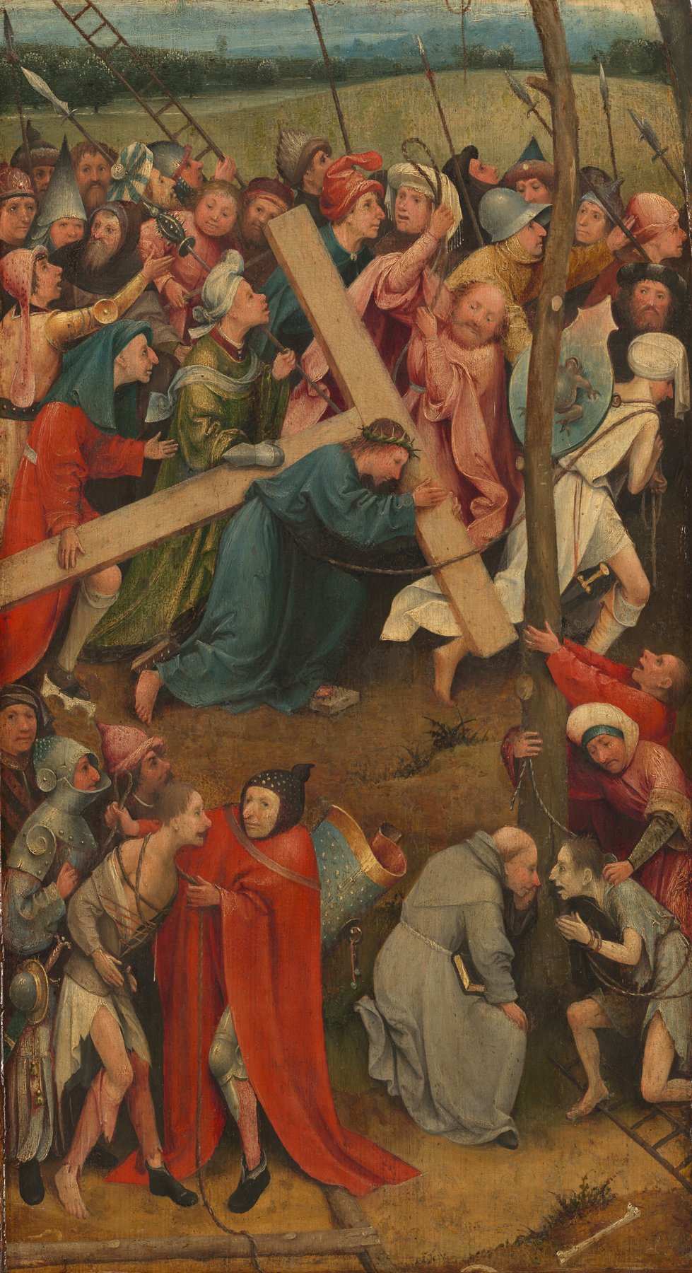 Christ Carrying the Cross by Hieronymus Bosch, c. 1490–1510, Kunsthistorisches Museum, Vienna