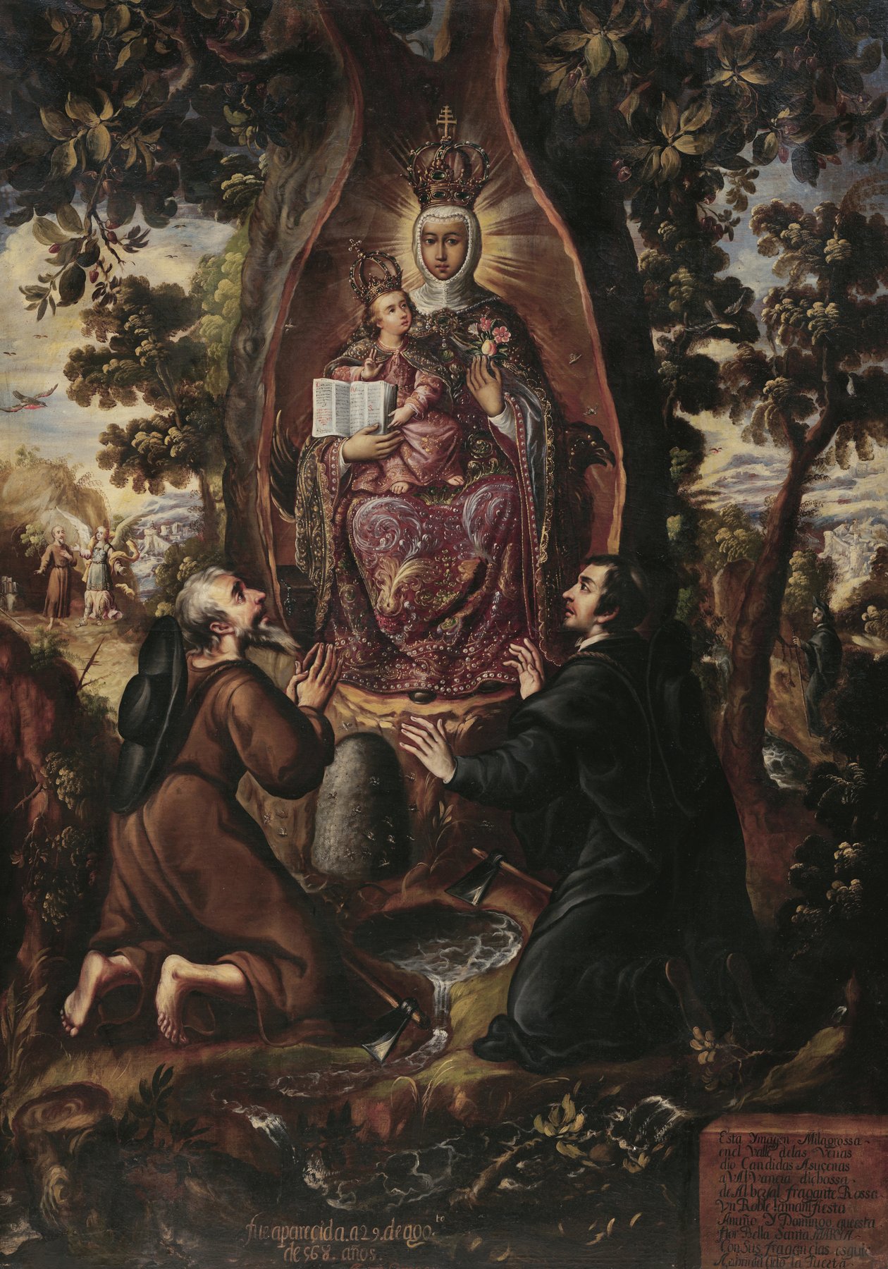 Our Lady of Balvanera by Juan Correa, 1665–1700, Museo Franz Mayer, Mexico City
