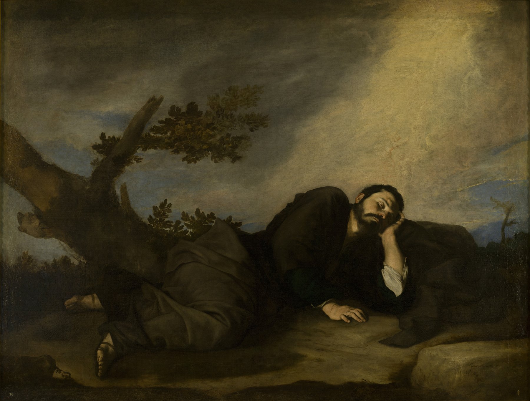 Jacob's Dream by Jusepe de Ribera, 1639, Museo Nacional del Prado, Madrid