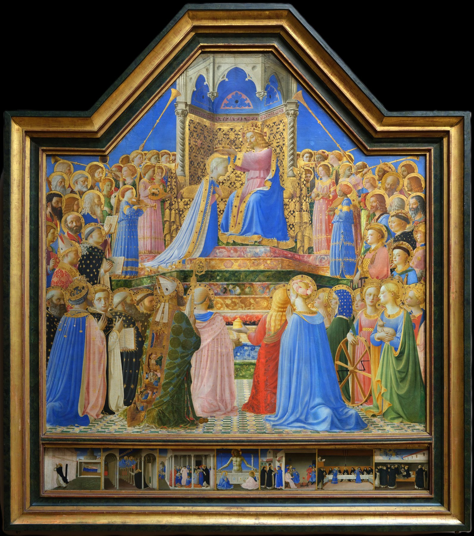 The Coronation of the Virgin — Fra Angelico