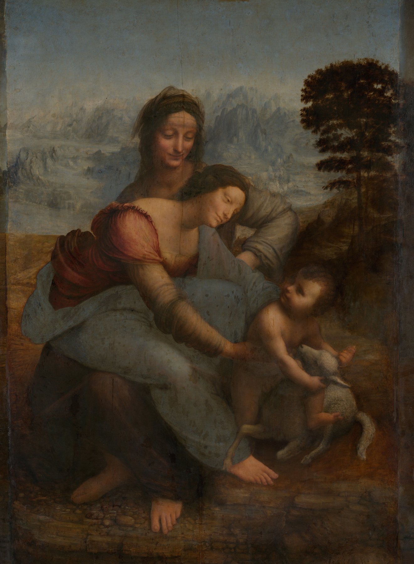 The Virgin and Child with Saint Anne — Leonardo da Vinci