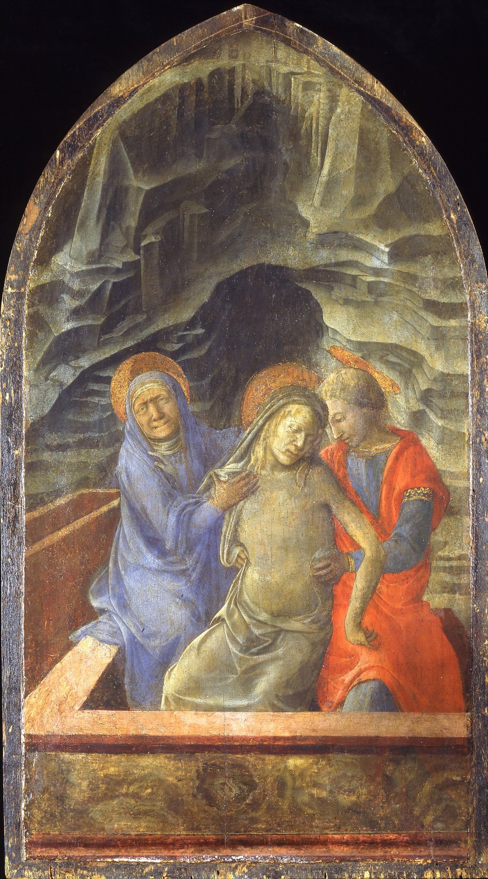 Pietà by Fra Filippo Lippi, c. 1440, Museo Poldi Pezzoli, Milan