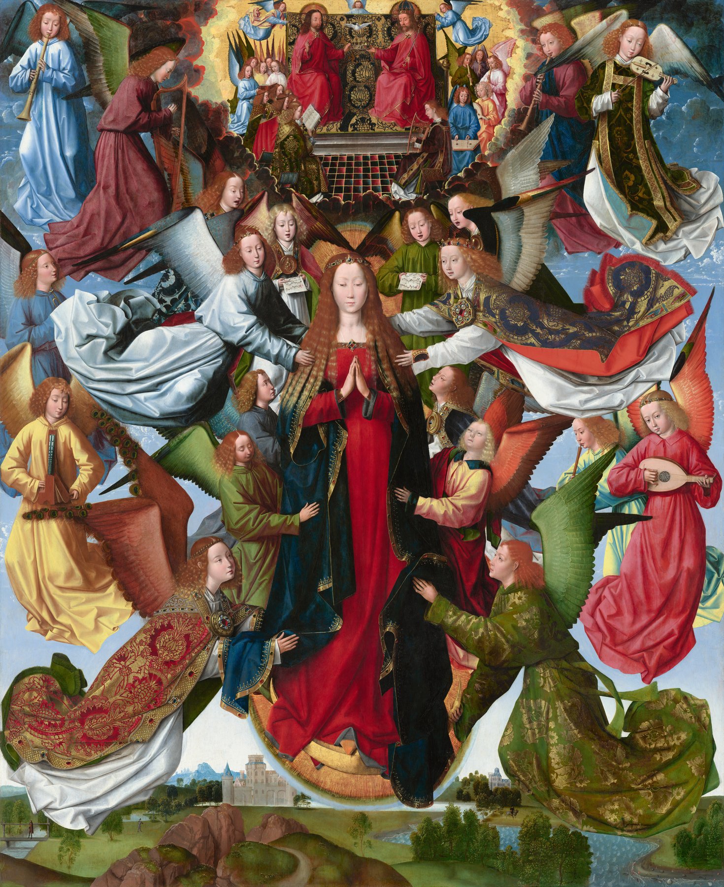 Mary, Queen of Heaven by Master of the Saint Lucy Legend, c. 1485–1500, National Gallery of Art, Washington