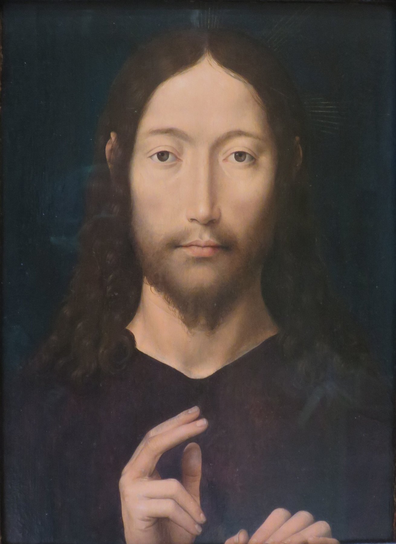 Christ Giving His Blessing by Hans Memling, 1478, Norton Simon Museum, Pasadena