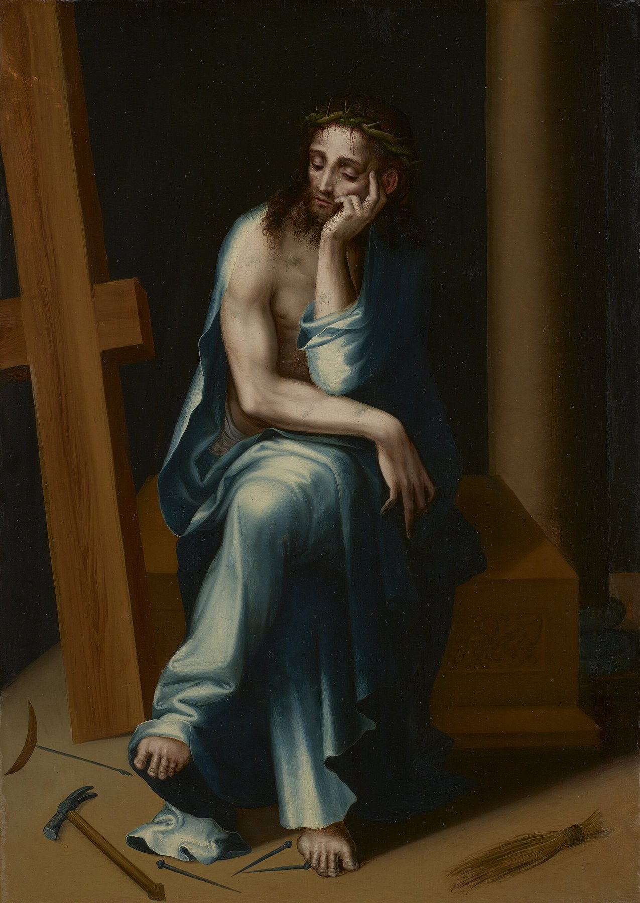 Man of Sorrows by Luis de Morales (called El Divino), c. 1560, Minneapolis Institute of Art