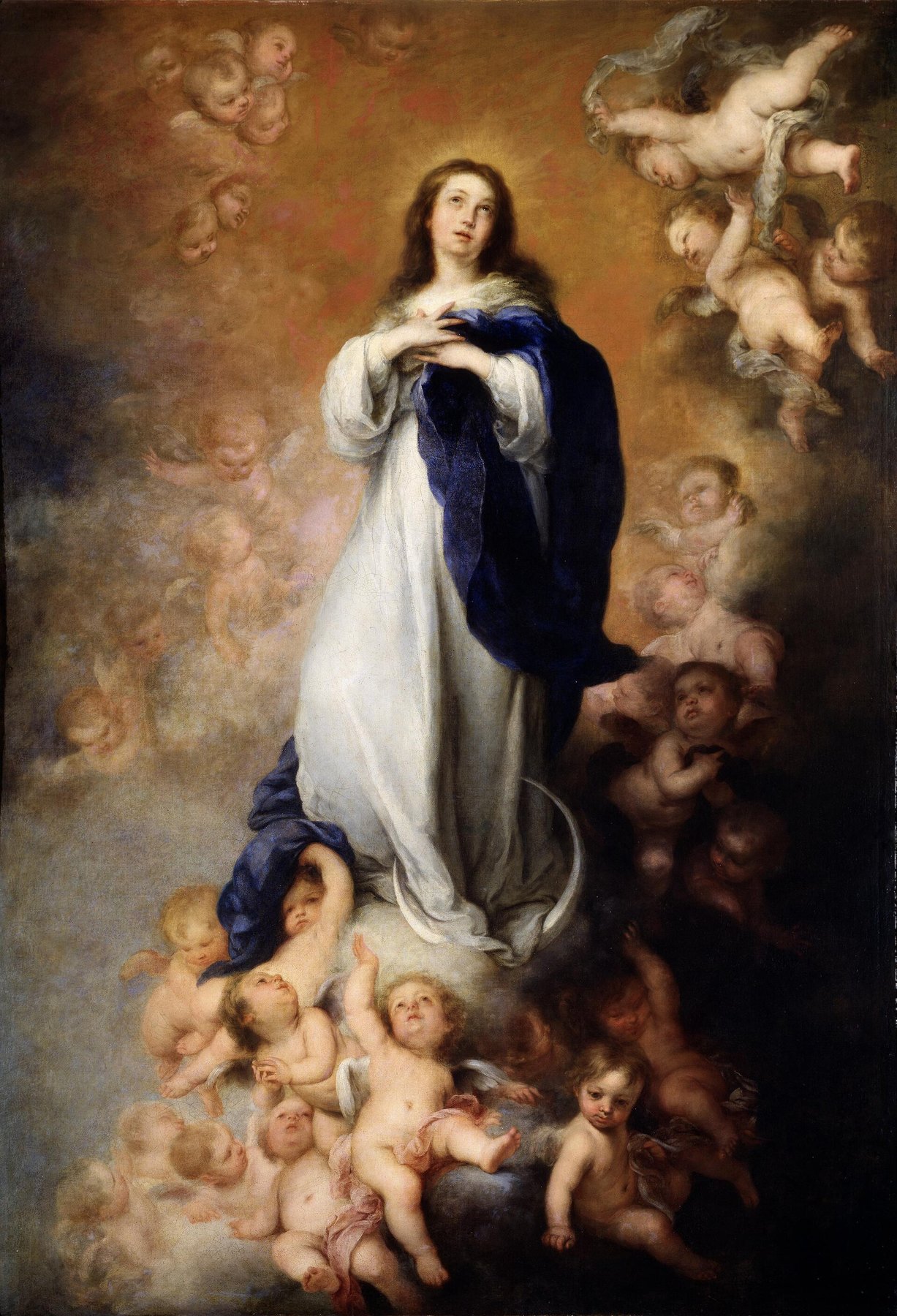 The Immaculate Conception of Los Venerables by Bartolomé Esteban Murillo, 1660–1665, Museo Nacional del Prado, Madrid