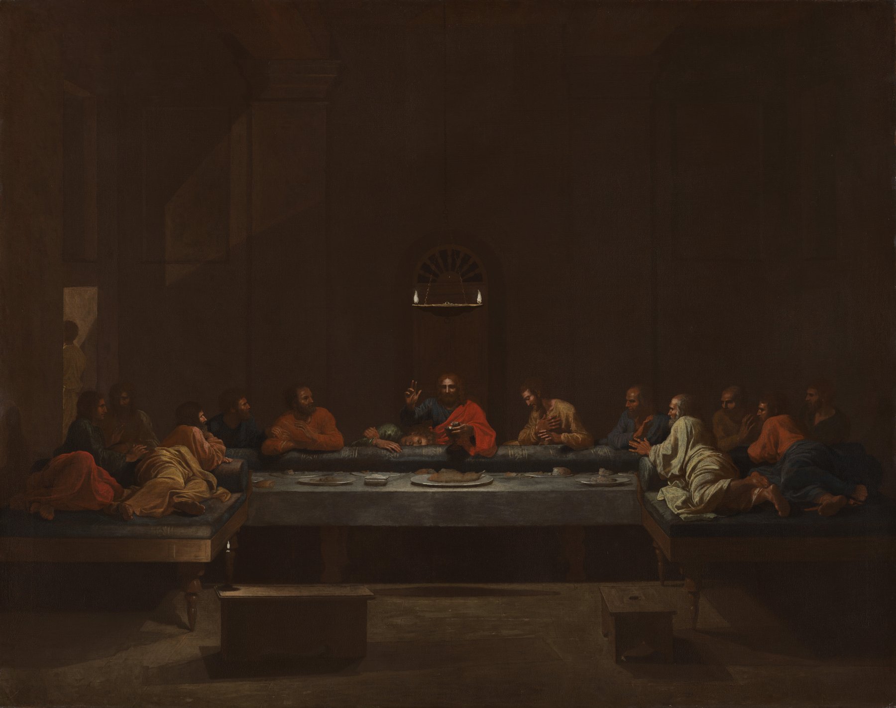Eucharist by Nicolas Poussin, about 1637–40, The National Gallery, London