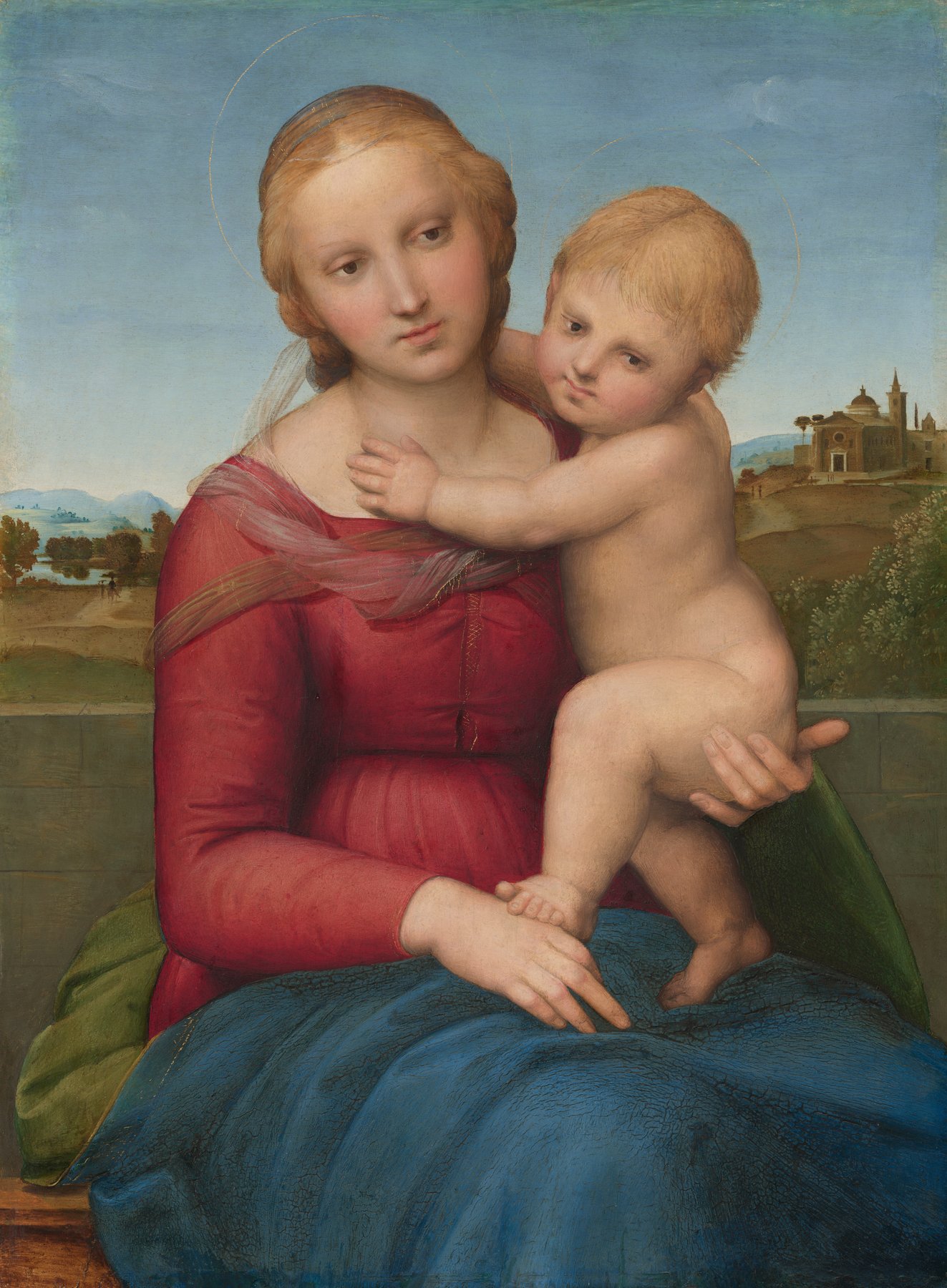 The Small Cowper Madonna by Raphael, c. 1505, National Gallery of Art, Washington
