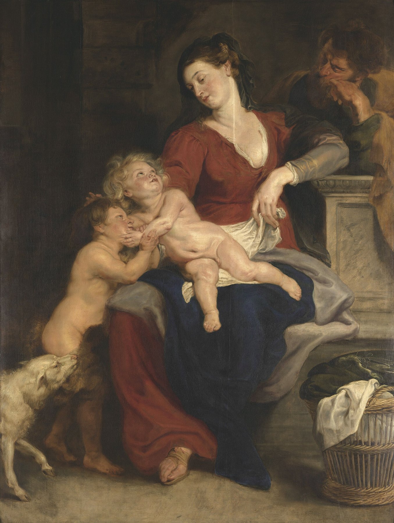 The Holy Family by Peter Paul Rubens, c. 1616/17, Sanssouci, Stiftung Preußische Schlösser und Gärten, Potsdam