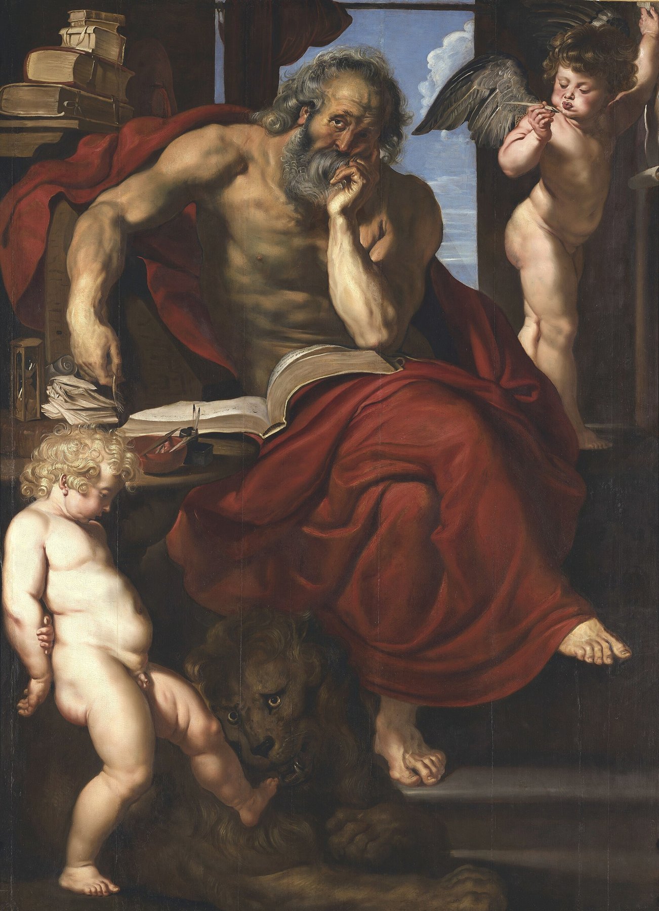 Saint Jerome by Peter Paul Rubens, c. 1610, Bildergalerie Sanssouci, Potsdam