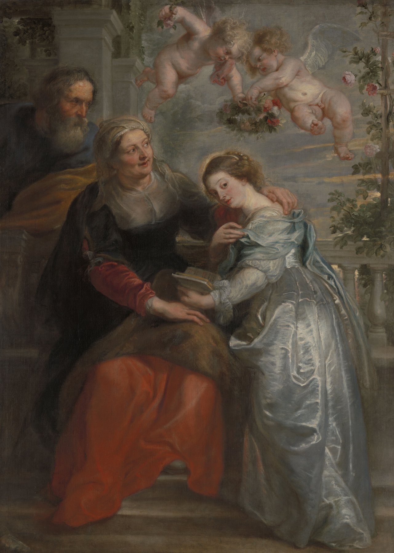 The Education of the Virgin — Peter Paul Rubens