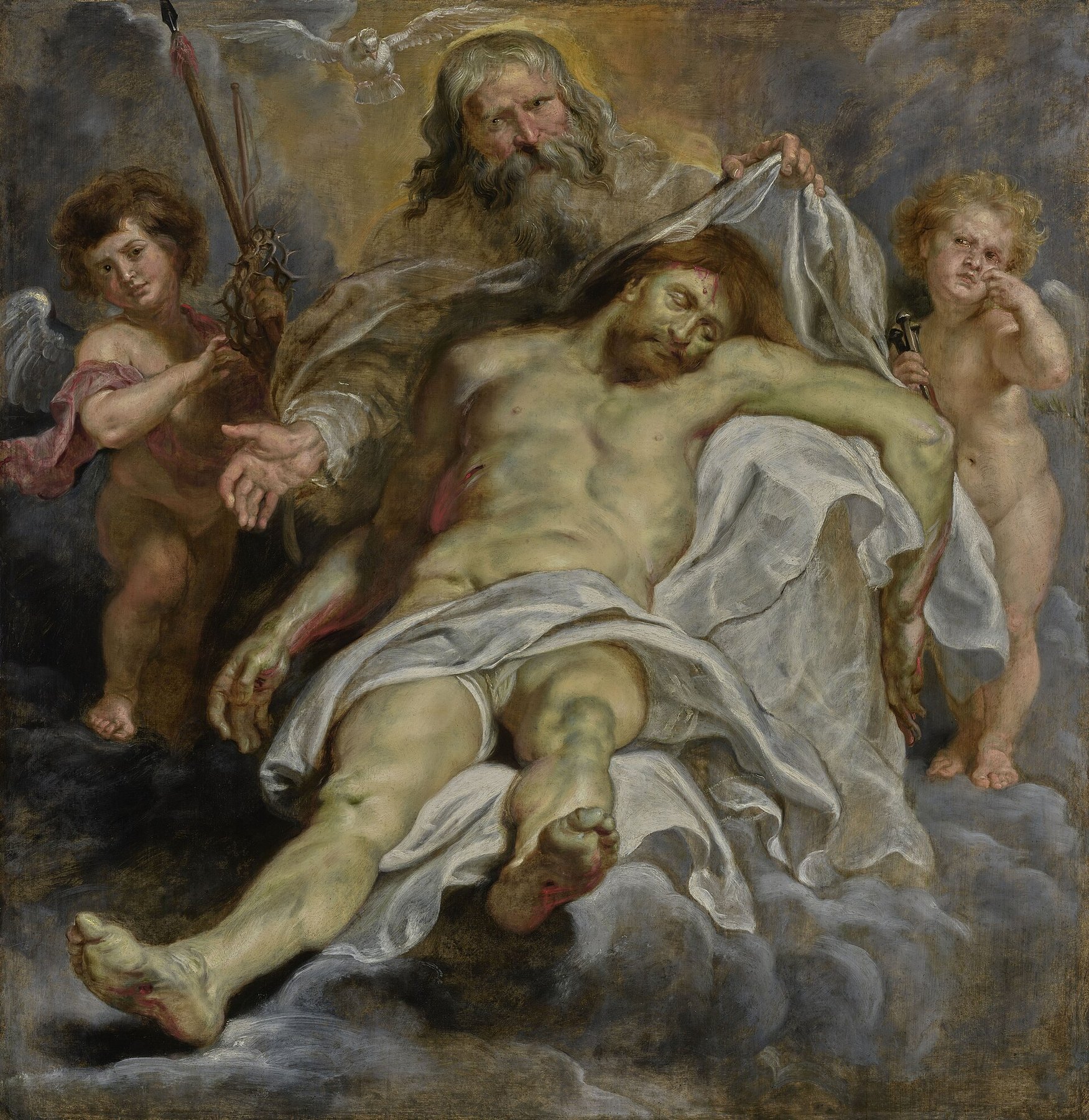 The Holy Trinity by Peter Paul Rubens, c. 1620, KMSKA, Antwerp