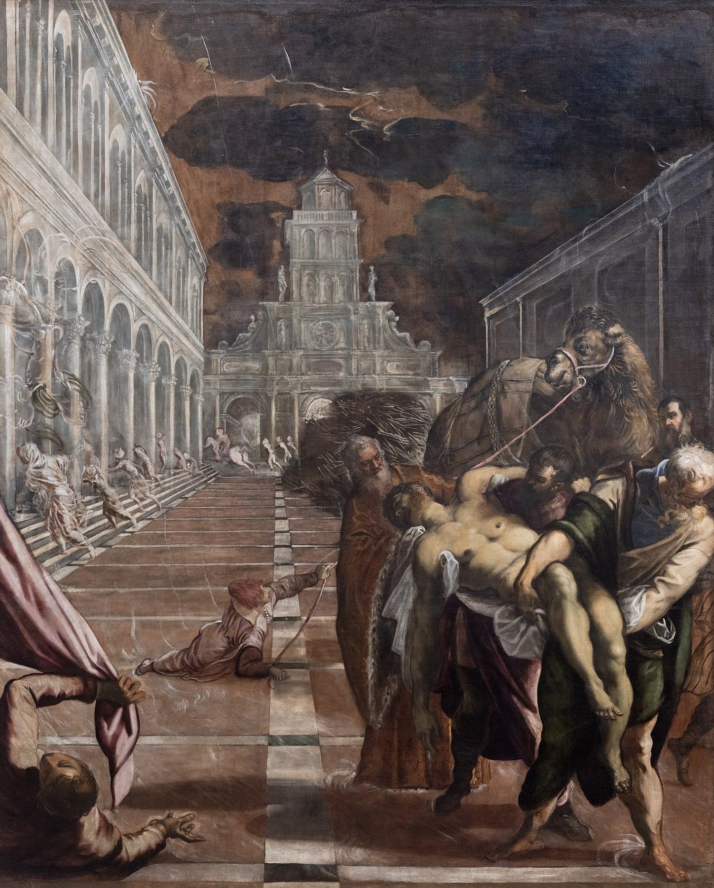 Saint Mark's Body Brought to Venice by Tintoretto, 1562–1566, Gallerie dell'Accademia, Venice