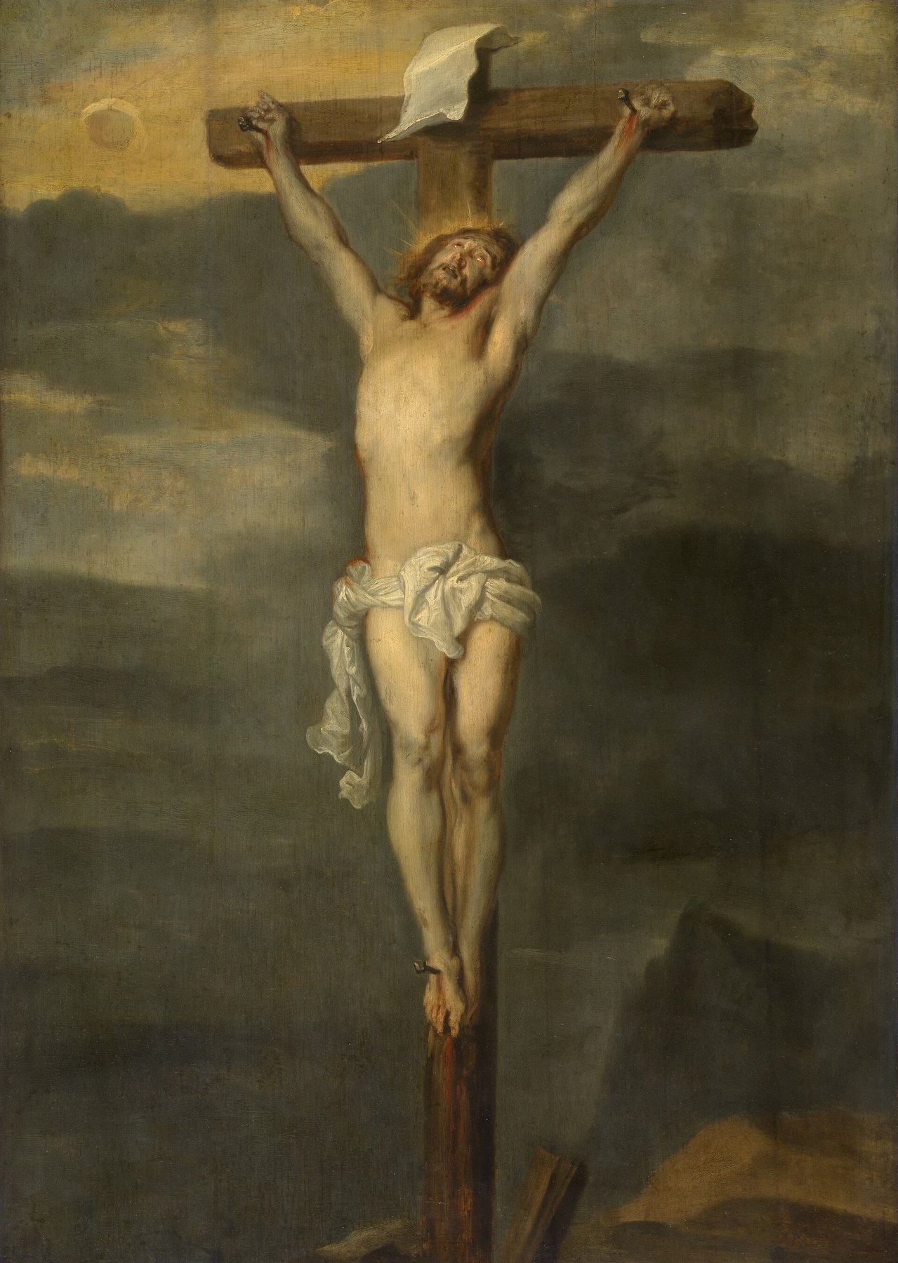Christ on the Cross (Christus aan het kruis) by Anthony van Dyck, Koninklijk Museum voor Schone Kunsten Antwerpen (KMSKA)