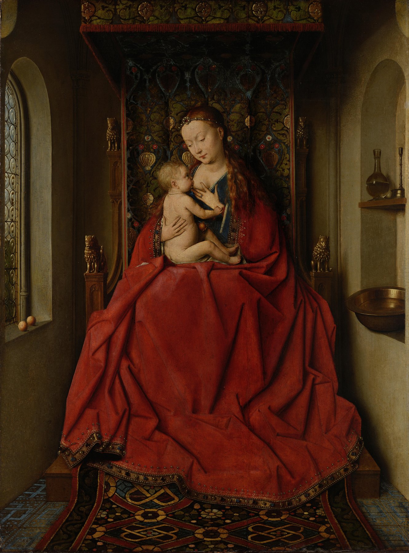 The Lucca Madonna — Jan van Eyck