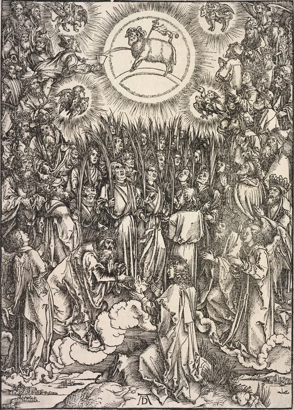The Adoration of the Lamb, from The Apocalypse by Albrecht Dürer