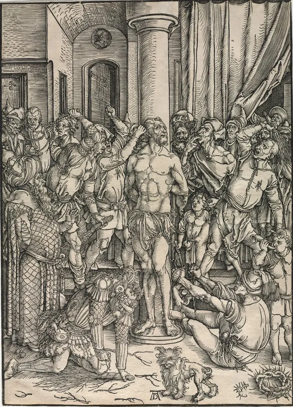 The Flagellation, from The Large Passion by Albrecht Dürer