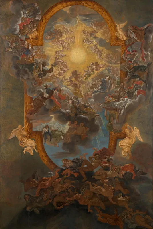 The Triumph of the Name of Jesus — Il Baciccio (Giovanni Battista Gaulli) (Italian, 1639–1709)