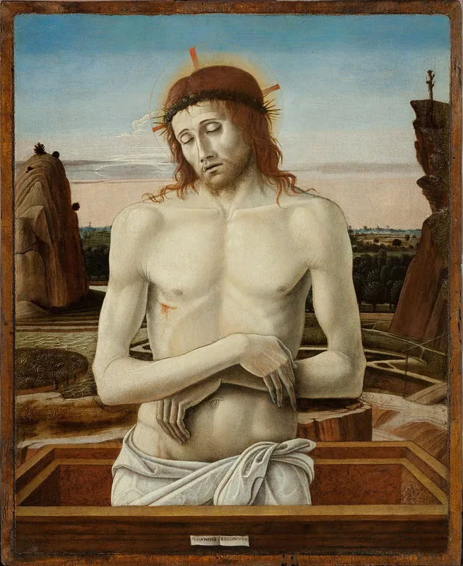 Imago Pietatis (Pietà) by Giovanni Bellini