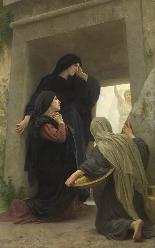 The Holy Women at the Tomb by William-Adolphe Bouguereau