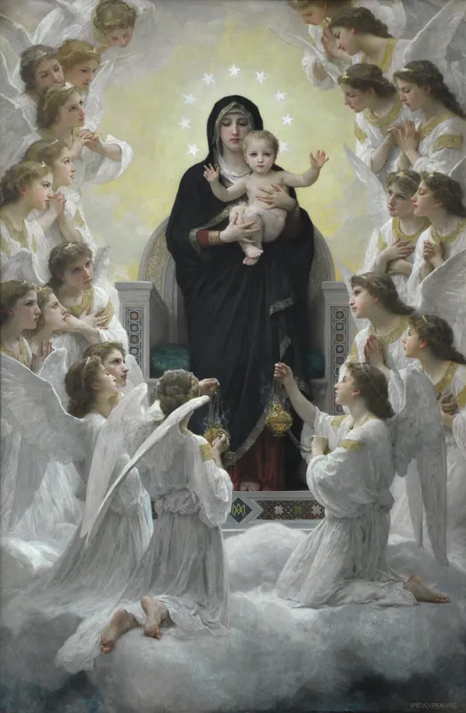 Regina Angelorum by William-Adolphe Bouguereau