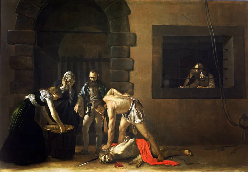 The Beheading of Saint John the Baptist (La decollazione di san Giovanni Battista) by Caravaggio
