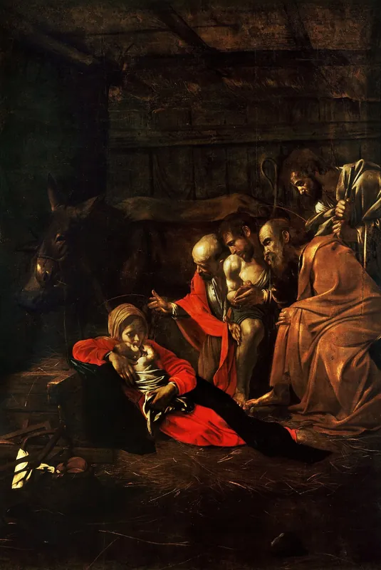 The Adoration of the Shepherds by Caravaggio