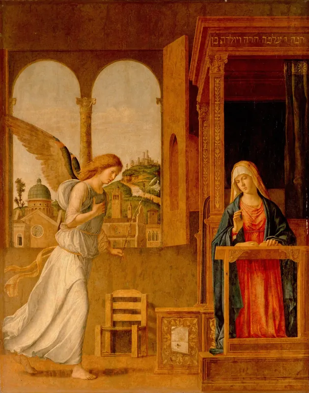 The Annunciation by Cima da Conegliano