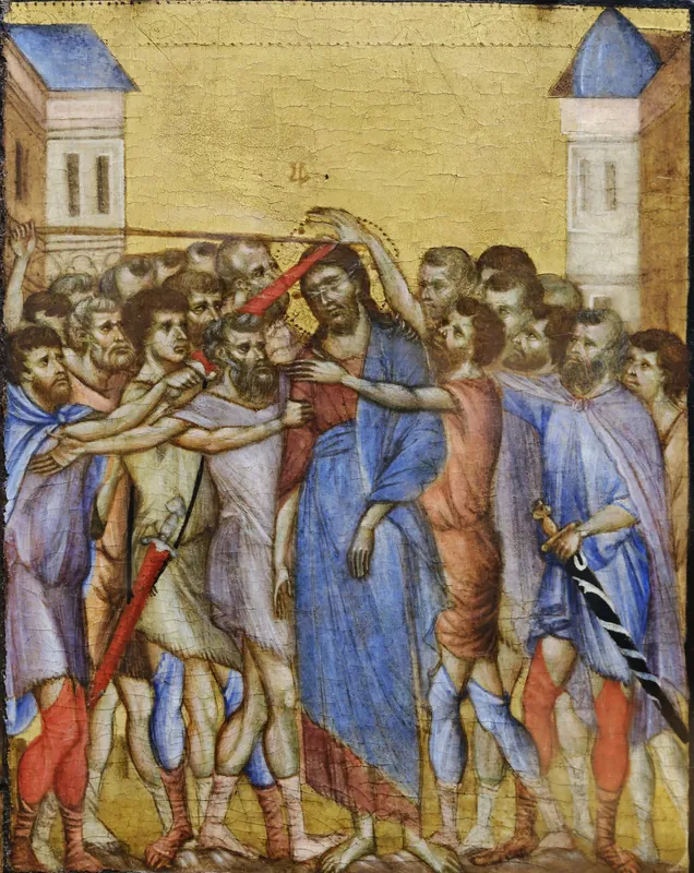 The Mocking of Christ by Cimabue