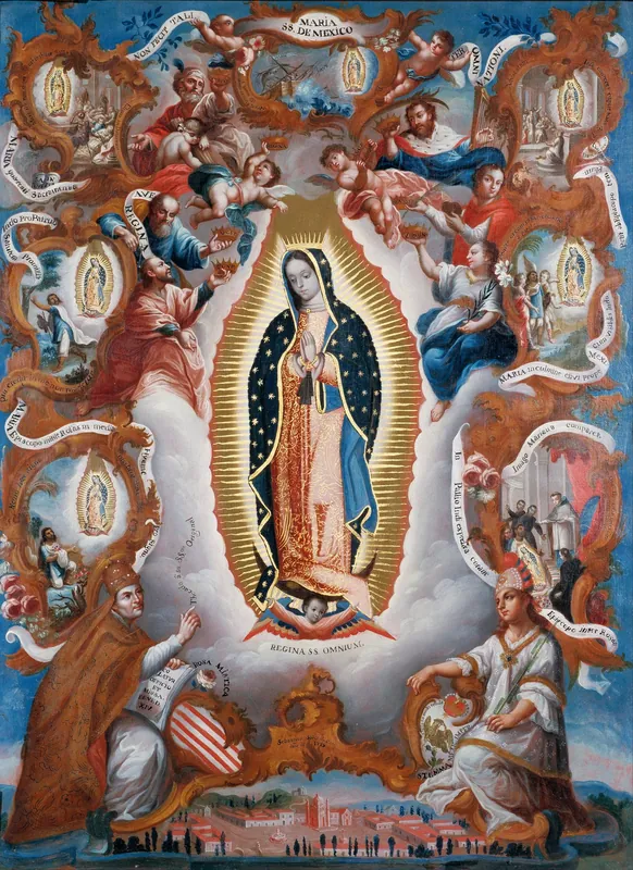 Virgin of Guadalupe by Sebastián Salcedo
