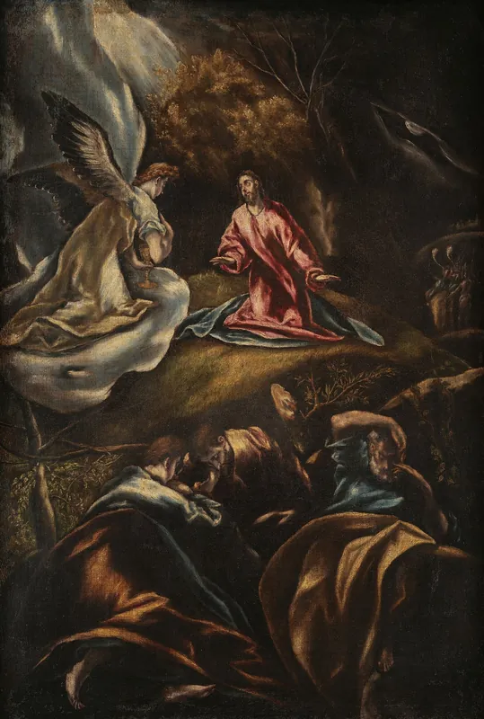 The Agony in the Garden by El Greco