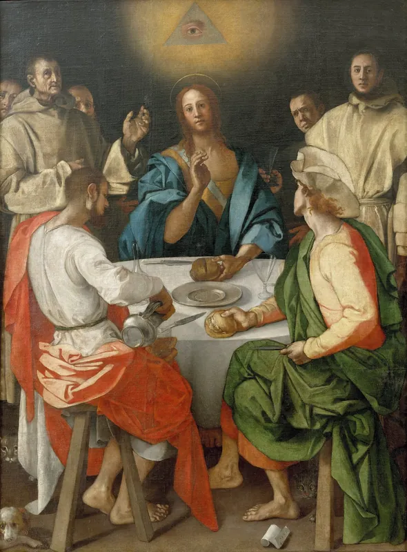 The Supper at Emmaus by Pontormo