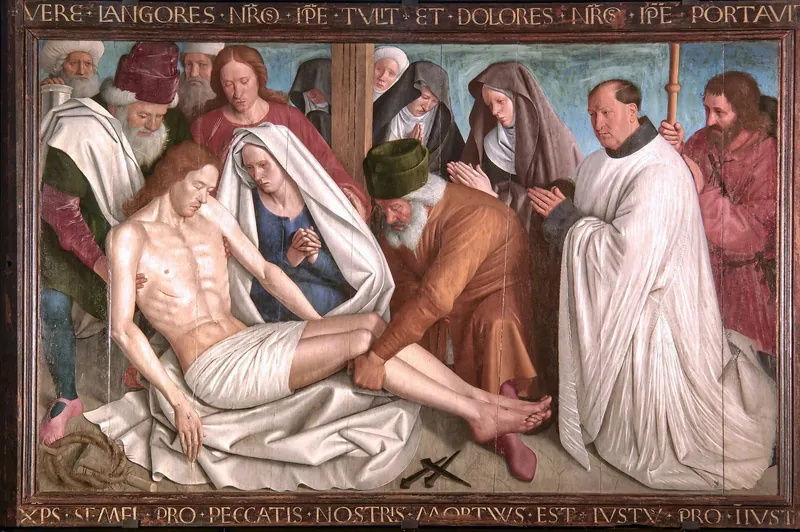Pietà of Nouans (Nouans Pietà), Attributed to Jean Fouquet