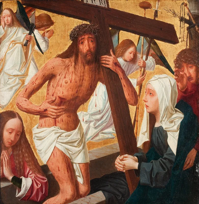 Man of Sorrows (Man van Smarten) by Geertgen tot Sint Jans (schilder)