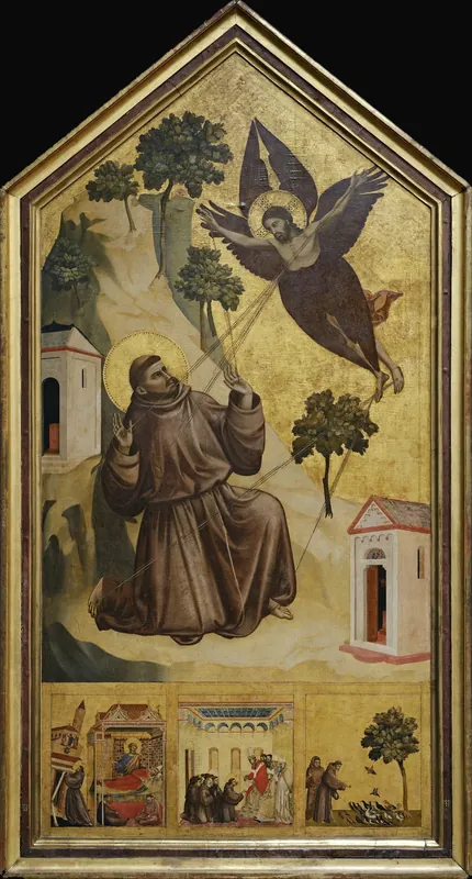 St Francis Receiving the Stigmata by Giotto