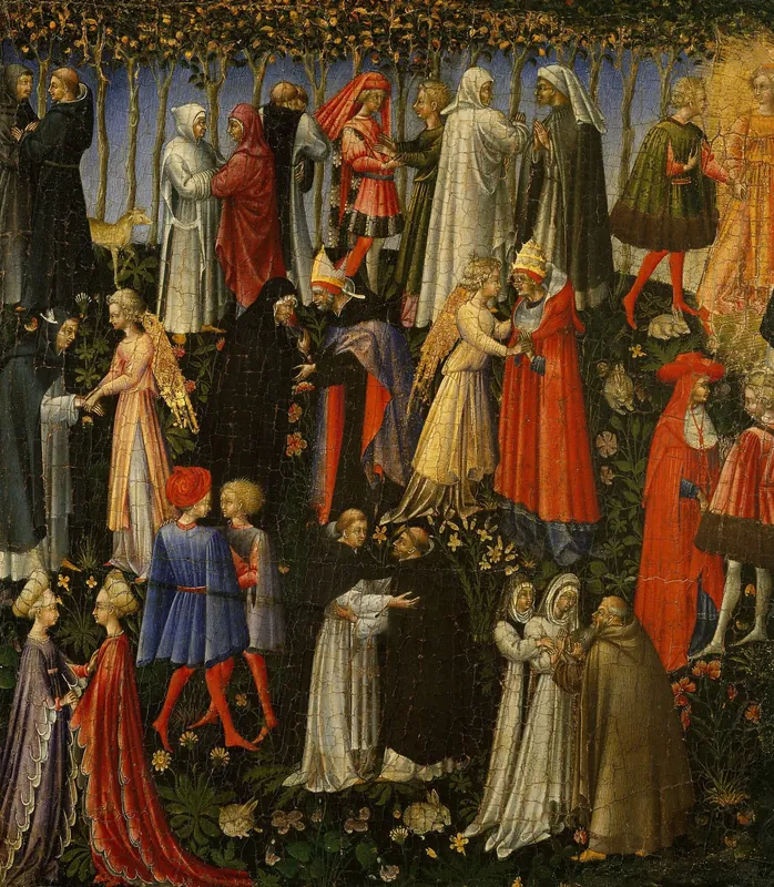 Paradise by Giovanni di Paolo (Giovanni di Paolo di Grazia)
