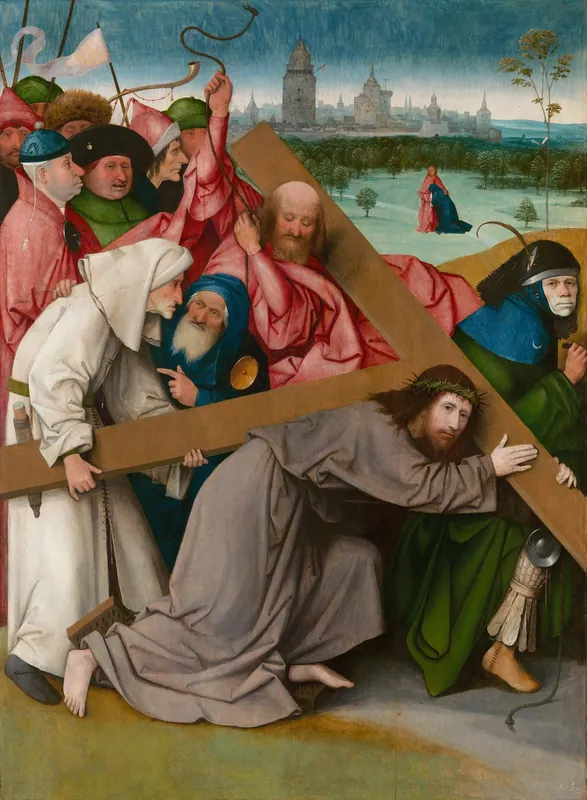 Christ Carrying the Cross (Escorial) by Hieronymus Bosch